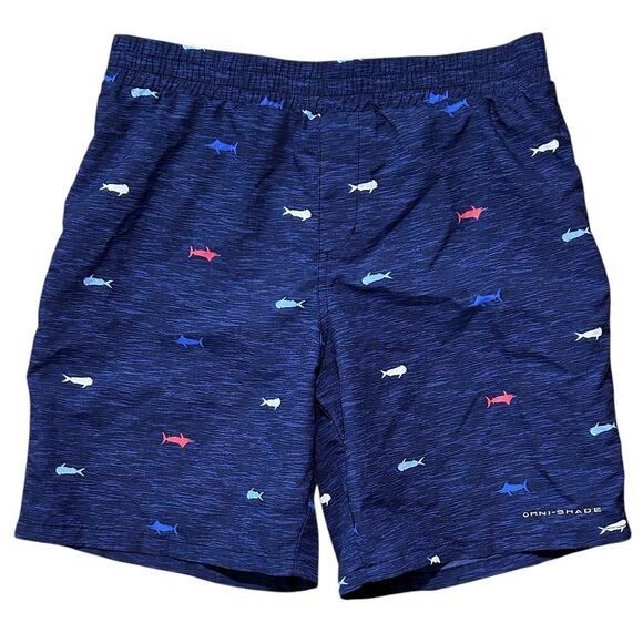 Columbia PFG Omni Shade UPF 50 Lined Swim Shorts Youth Large 14/16 - Picture 1 of 7